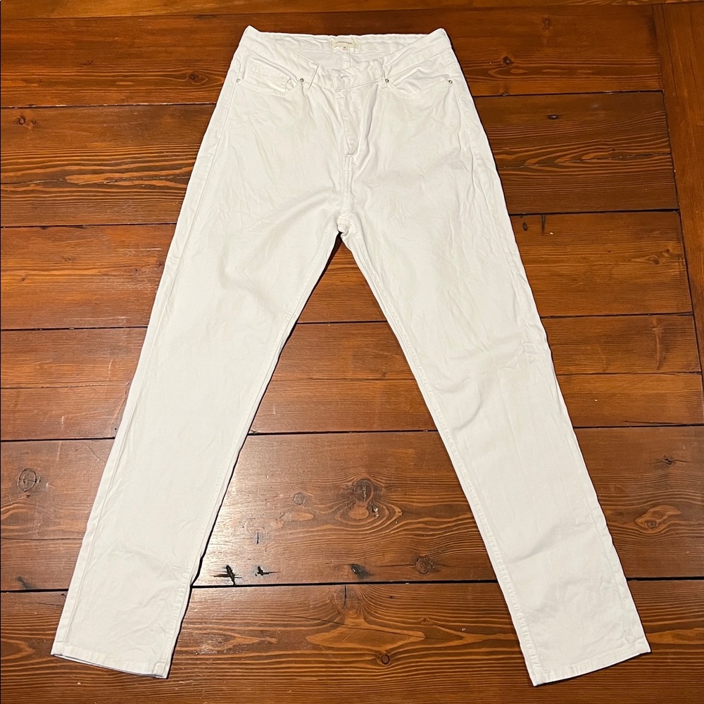 Gerard Darel - White High Rise Jeans - Size EU 38